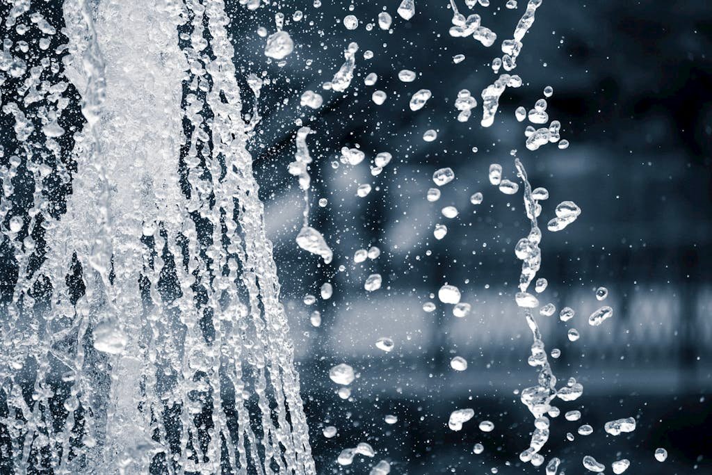 Close Up Photography of Water Flow